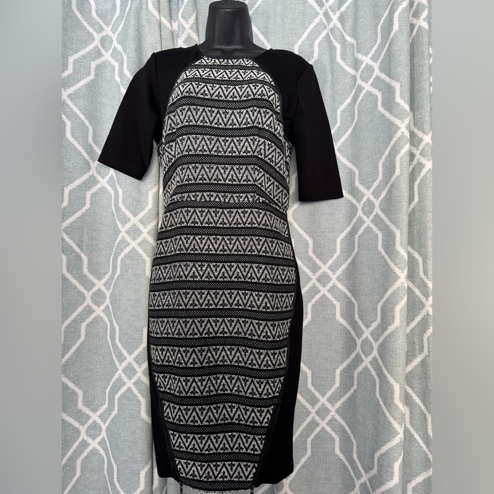 Rachel Roy, black and white dress, size 4